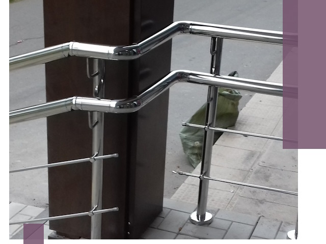 Монтаж поручней из нержавеющей стали в Одинцове качественно и быстро